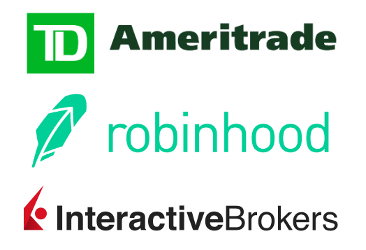 TD Ameritrade, RobinHood and Interactive Brokers are all examples of traditional brokers.